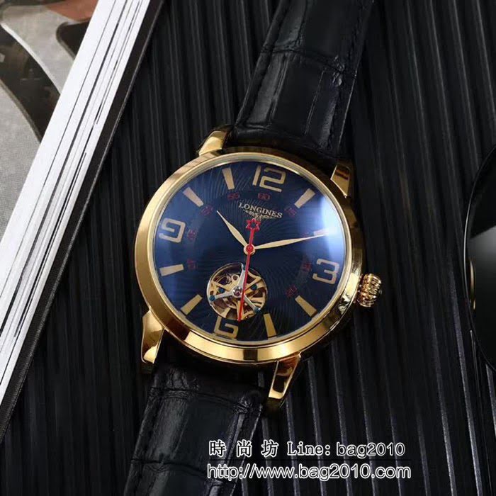 LONGINES浪琴 高級定制 全自動機械男士腕表 WSS2075